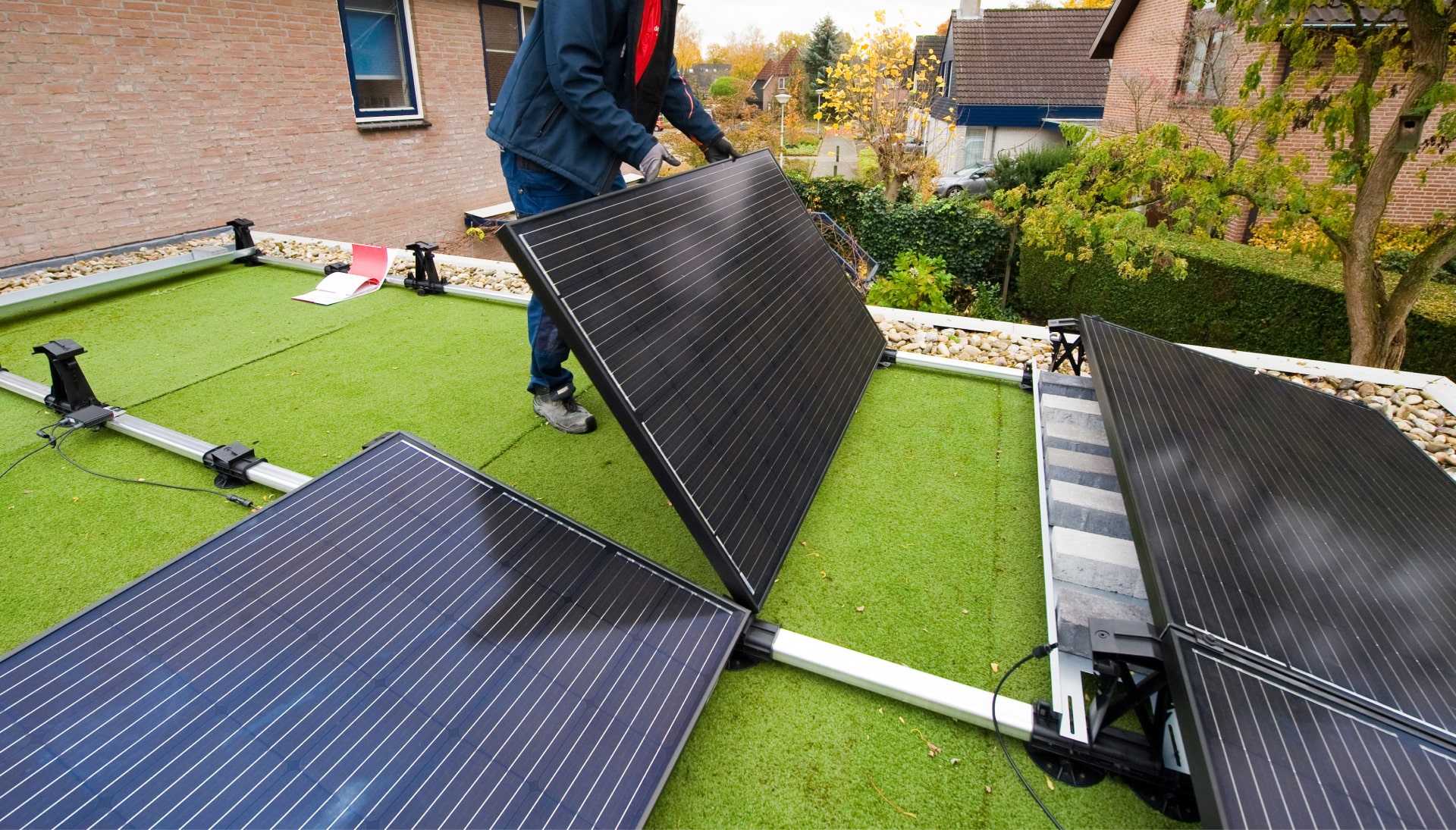 Roofing solar panel installations Rochester